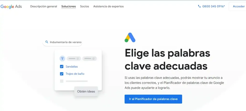 Google Ads web