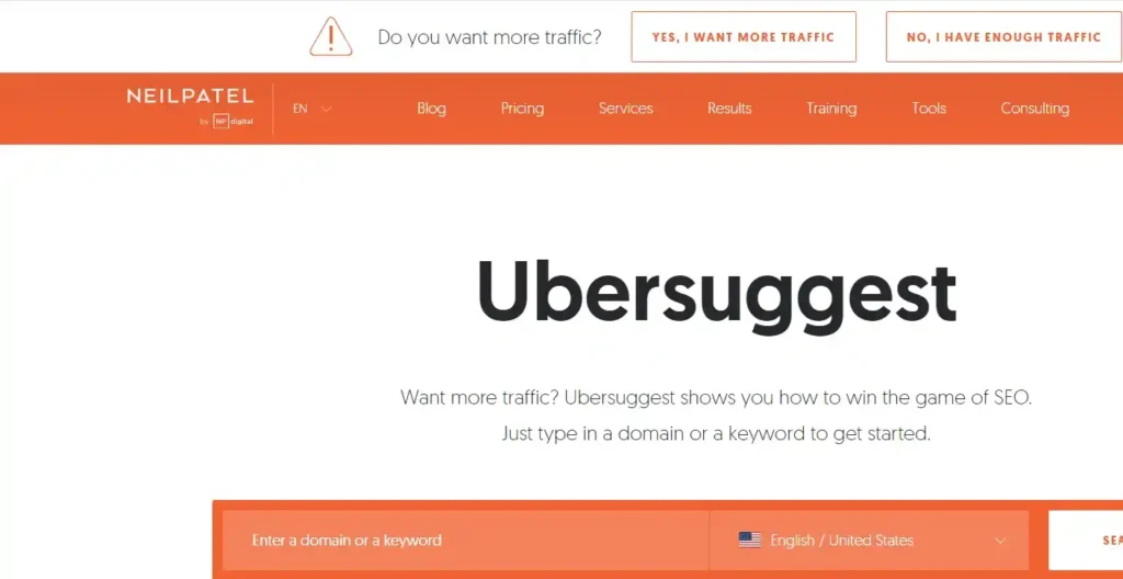 Ubersuggets web