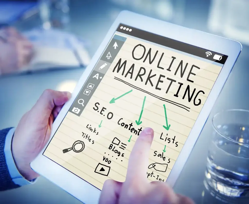 Comparación visual entre marketing de contenidos e inbound marketing según alcance y herramientas